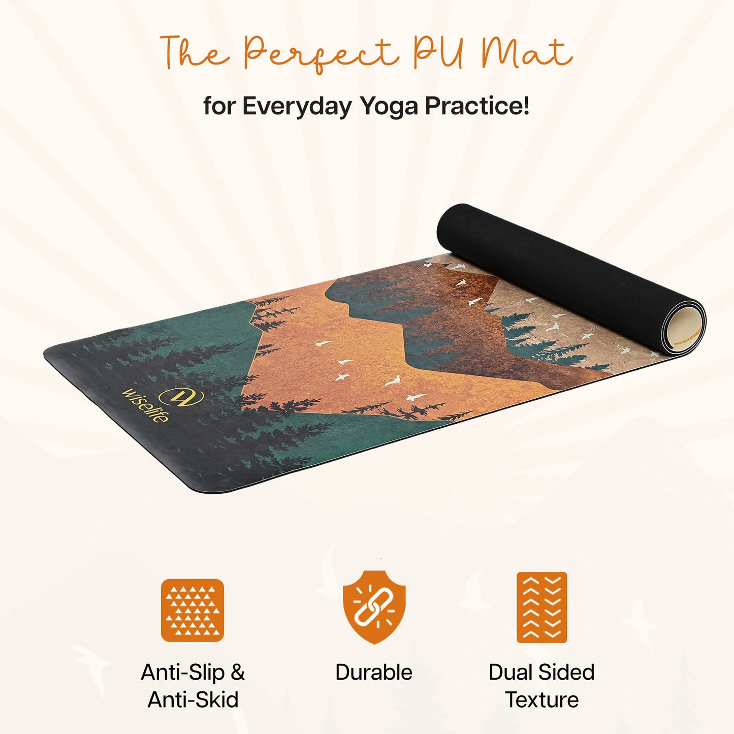 PU Printed Mat 6 mm- Arabian Morning