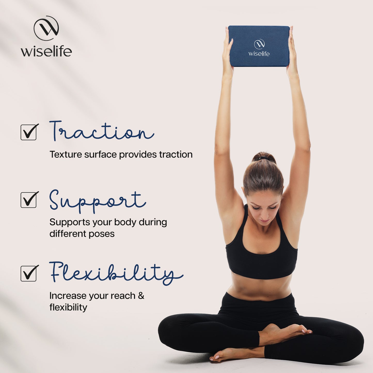 Yoga Block- Blue