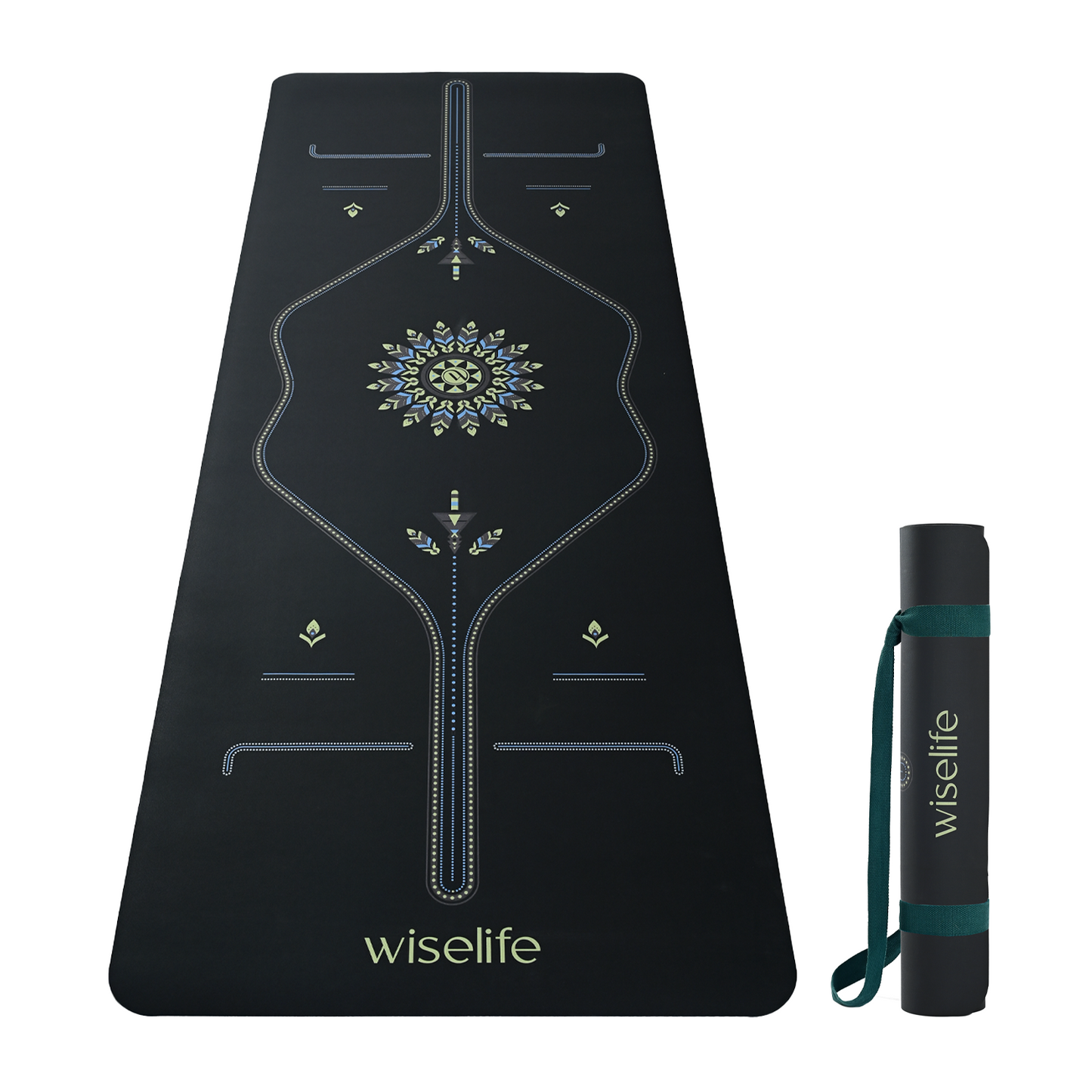 PU Printed Mat 6 mm- Frosted Black