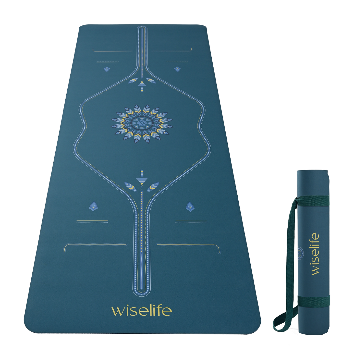 PU Printed Mat 6 mm- Frosted Blue