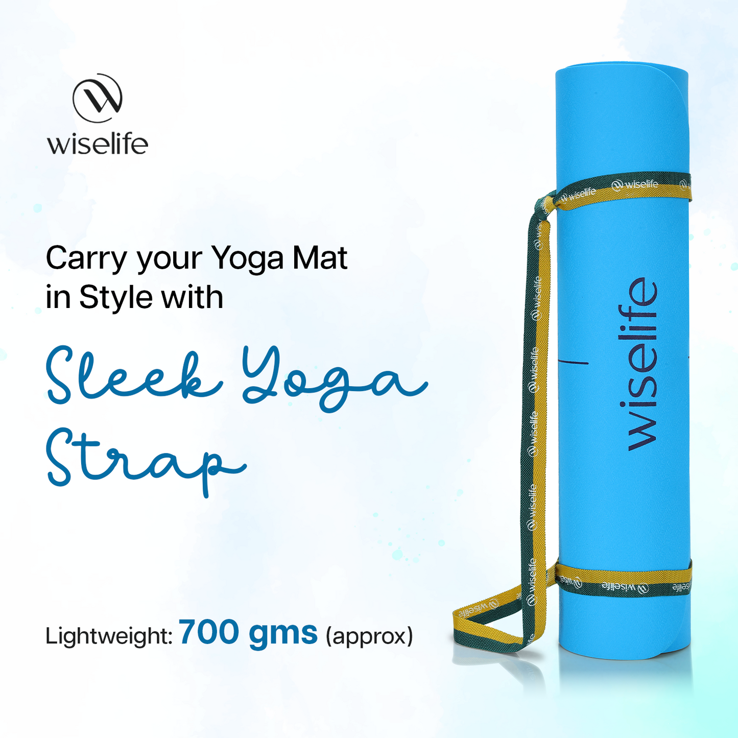 Dual Layer Alignment Yoga Mat