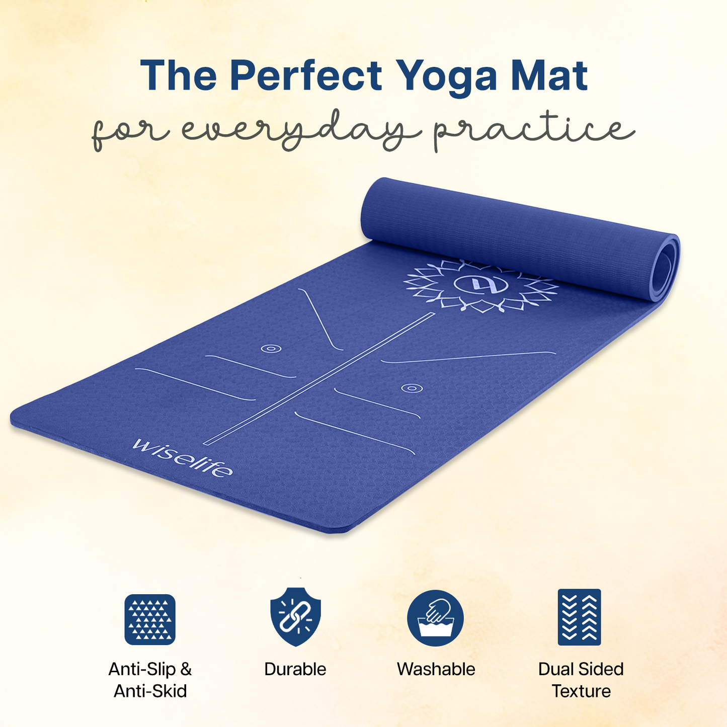 Lotus Alignment Yoga Mat