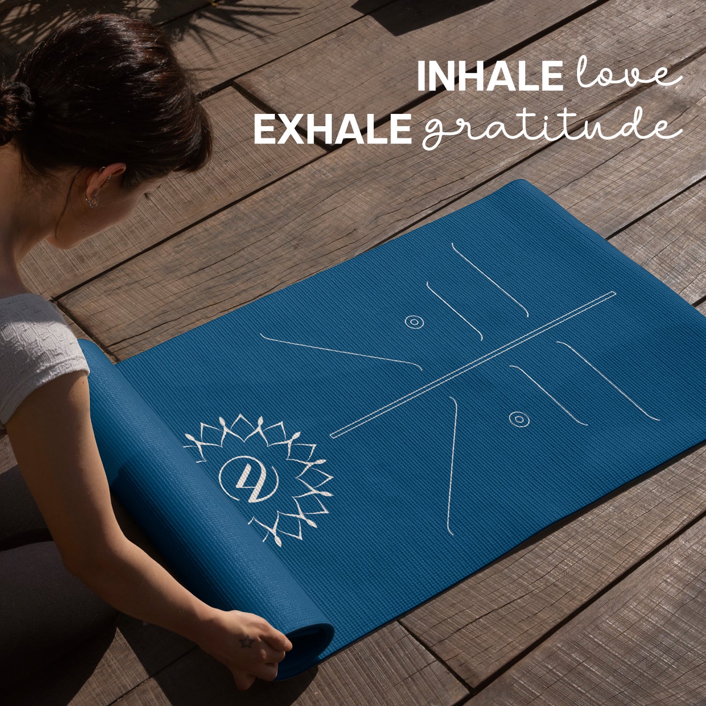 Lotus Alignment Yoga Mat