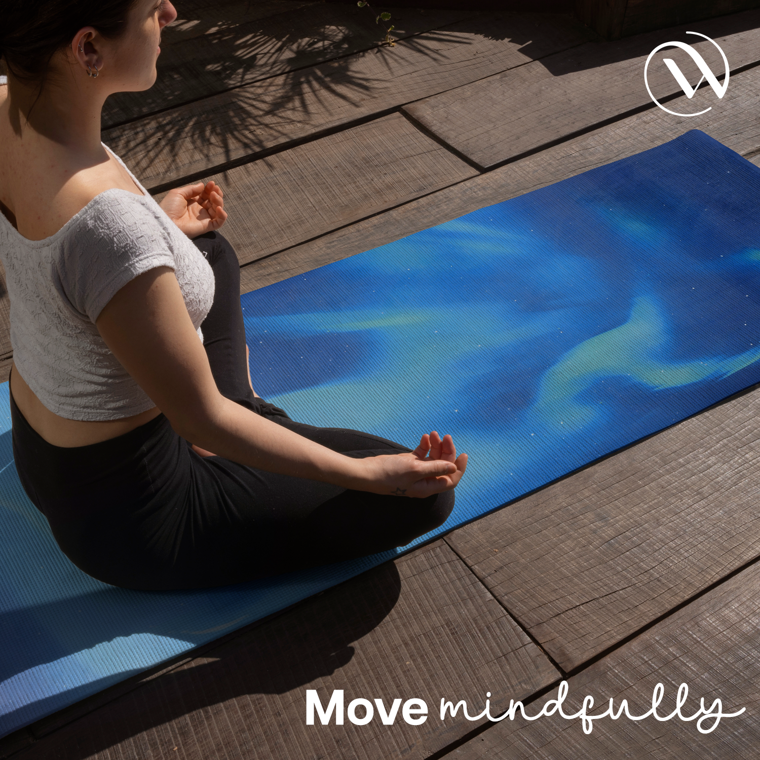 PU Printed Yoga Mat