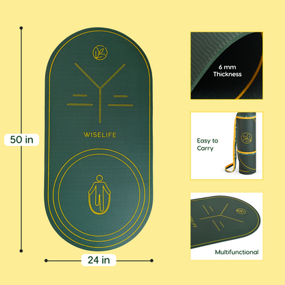 Skipping mat- Green