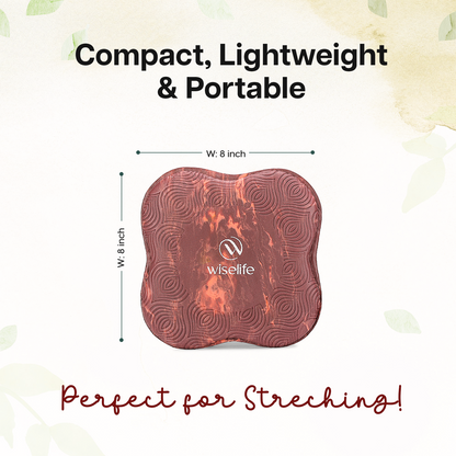 Yoga Knee Pad Pair-Maroon