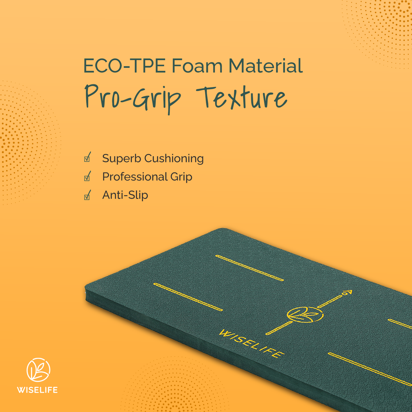 Yoga Cushion Pad-Green