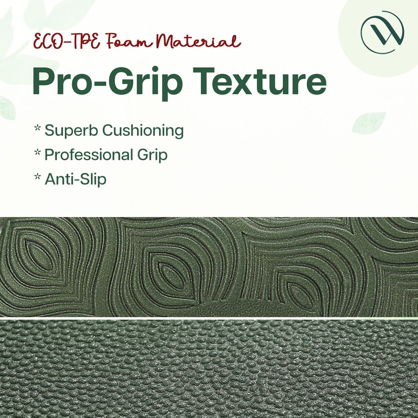 Yoga Knee Pad Pair-Green