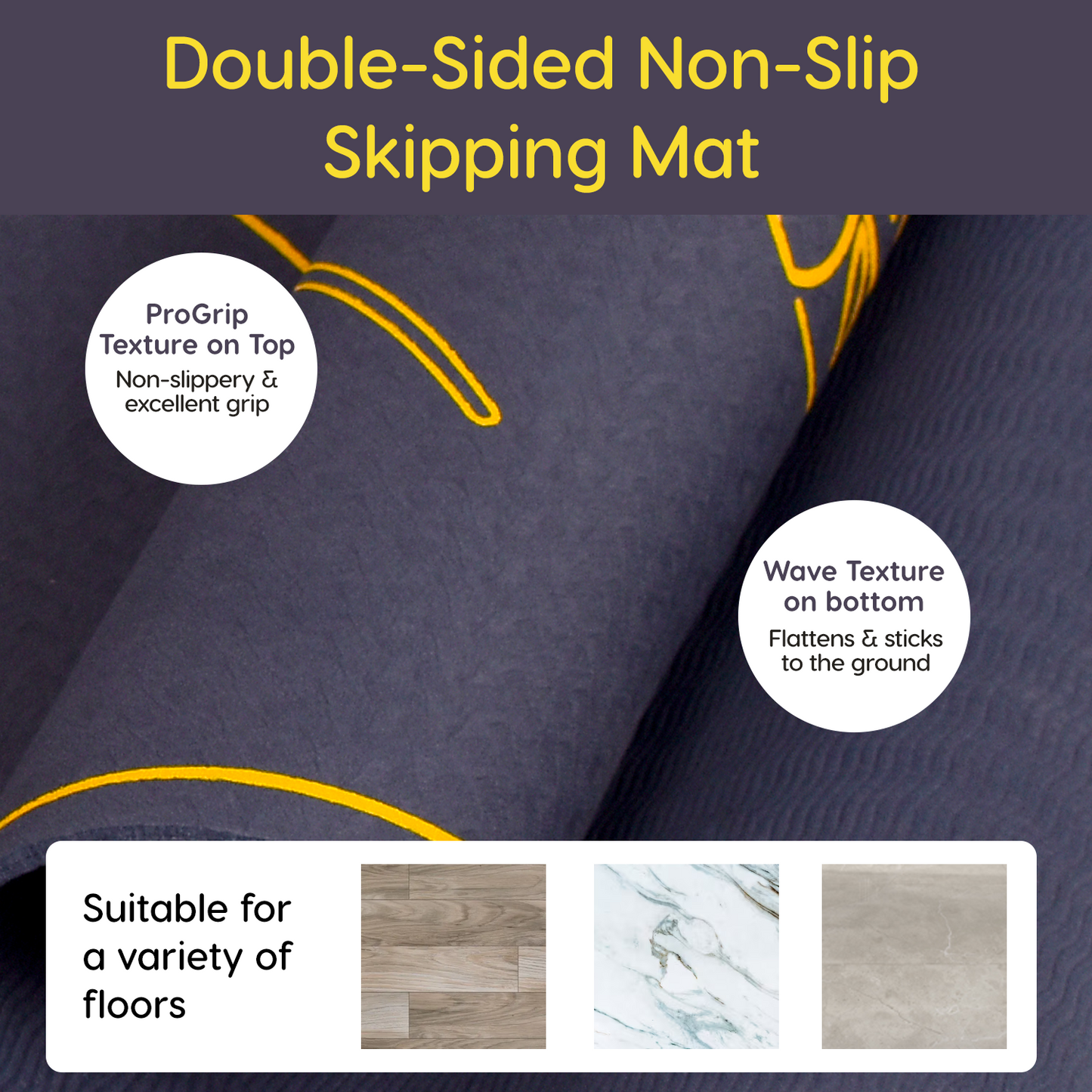 Skipping Mat- Blue