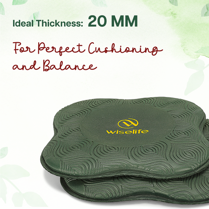 Yoga Knee Pad Pair-Green