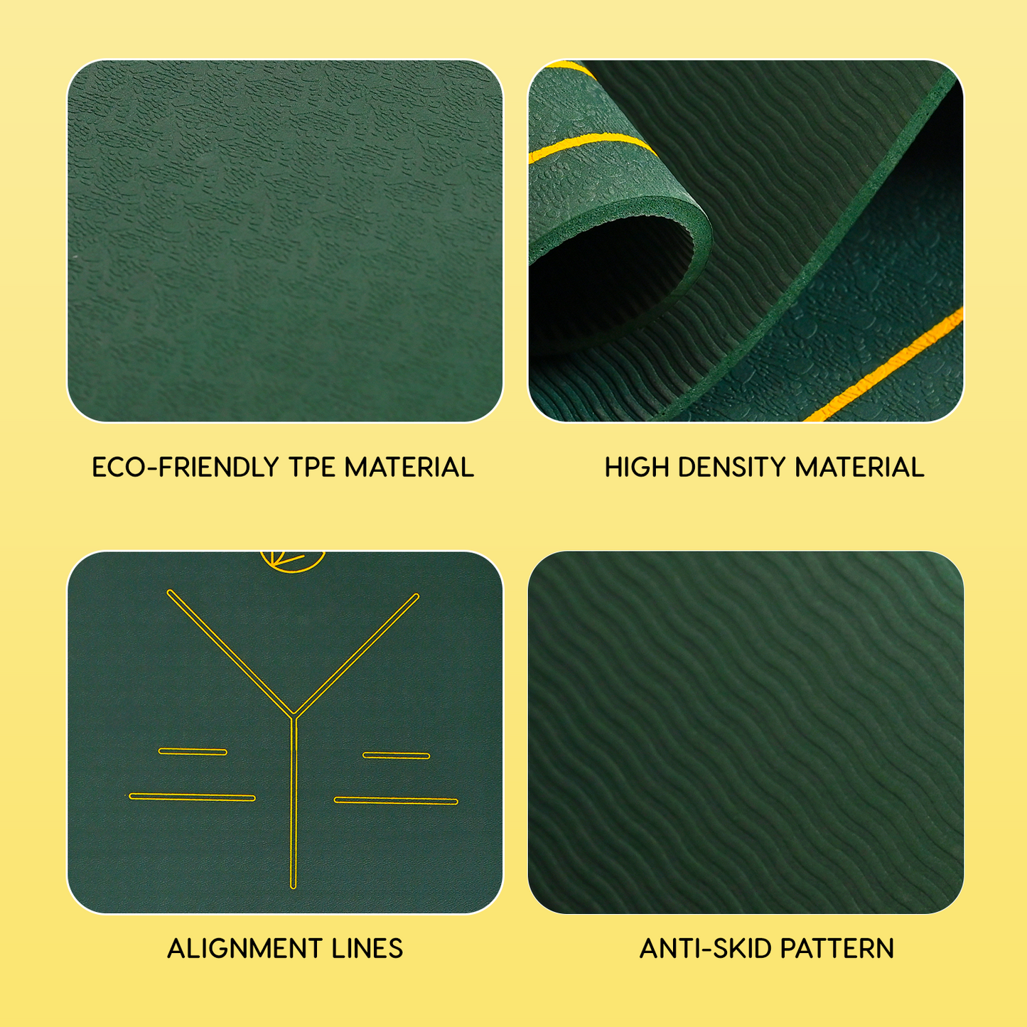 Skipping mat- Green
