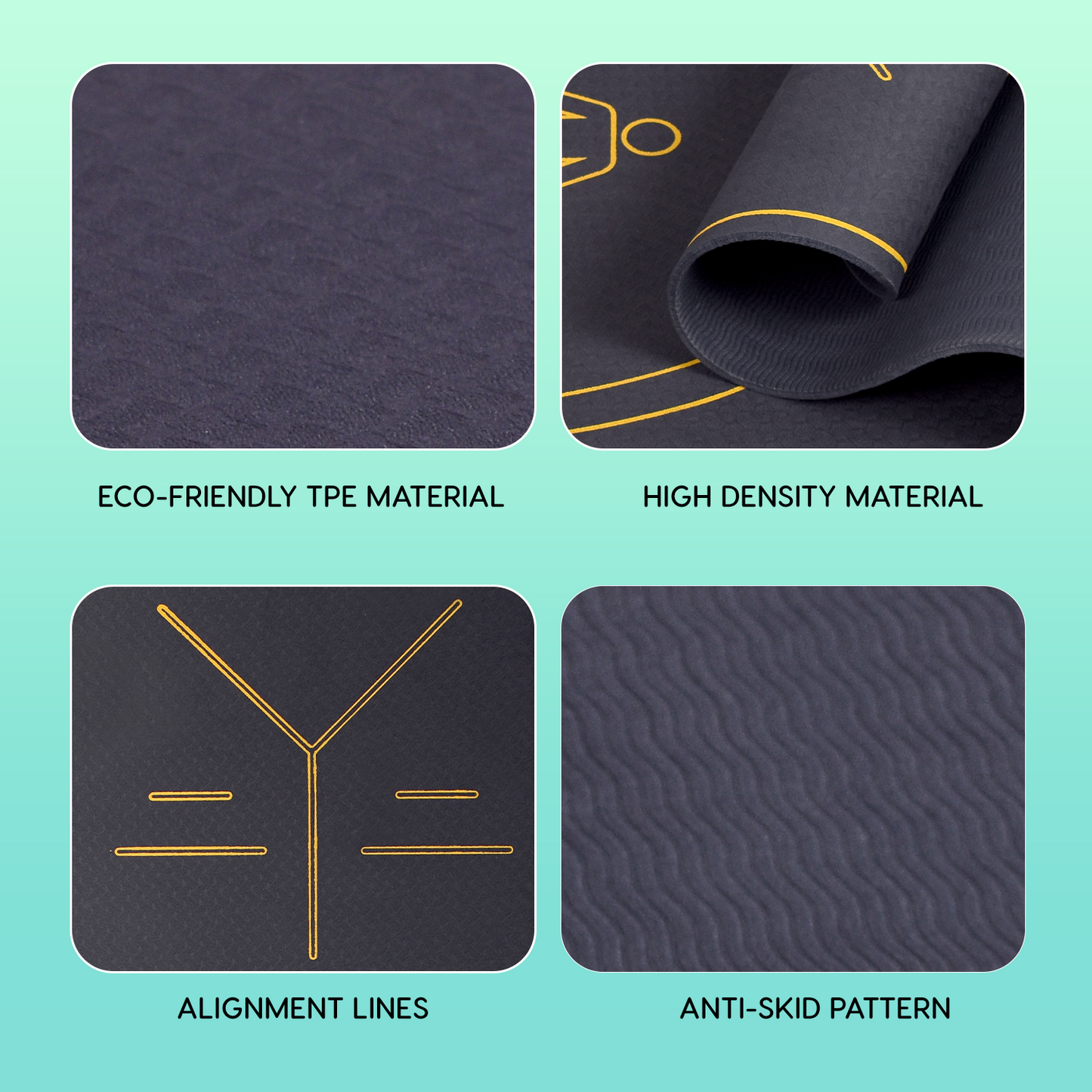 Skipping Mat- Blue