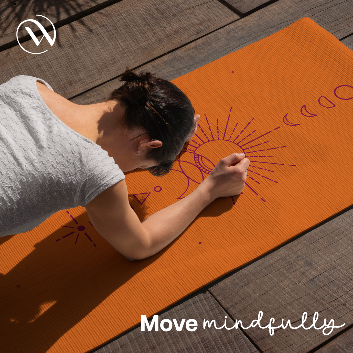 Printed Yoga Mat 6 mm- Eclipse