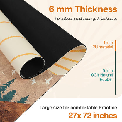 PU Printed Mat 6 mm- Arabian Morning