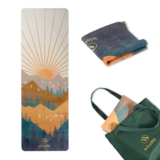 Travel Yoga Mat 1 mm- Arabian Morning