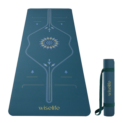 PU Printed Mat 6 mm- Frosted Blue