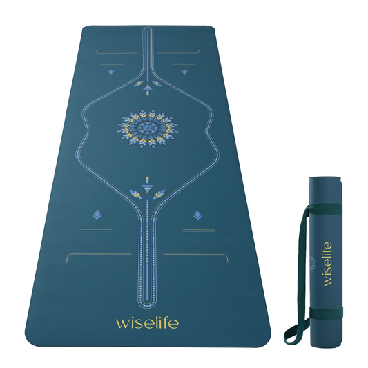 PU Printed Mat 6 mm- Frosted Blue