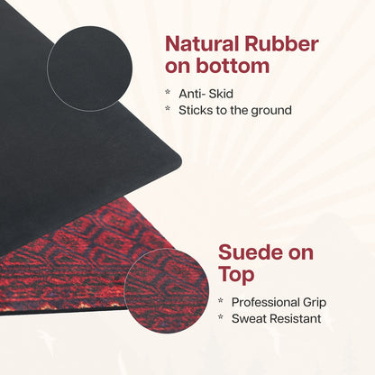 Microfibre Suede and Natural Rubber 6 mm- Markaresh