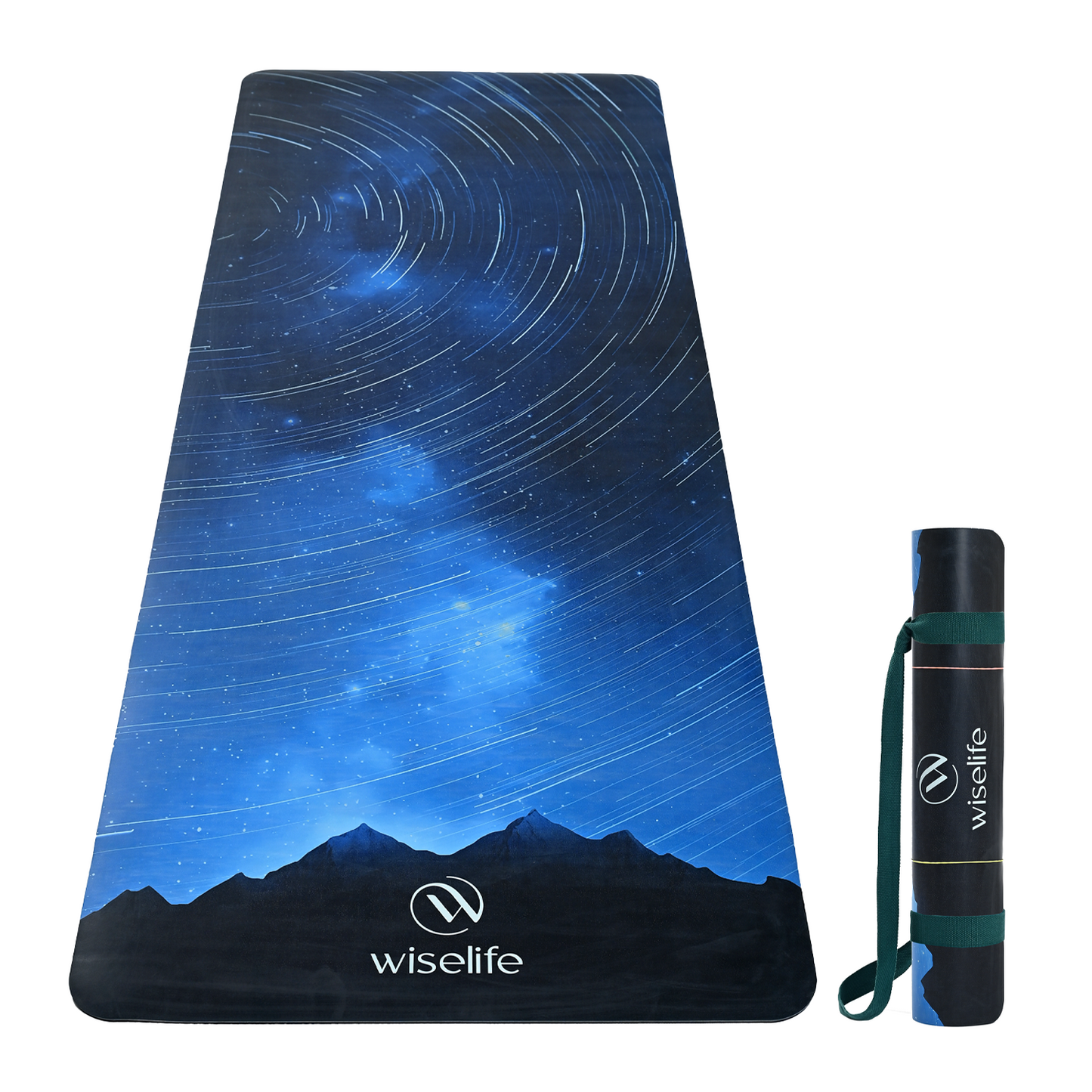 Premium Printed Mat-Night Sky-Extra Wide and ideal thickness