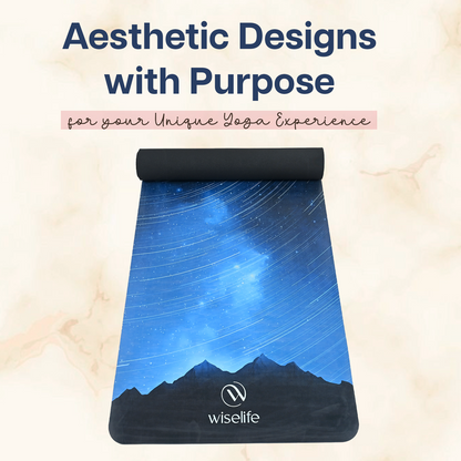 Premium Printed Mat-Night Sky-Extra Wide and ideal thickness