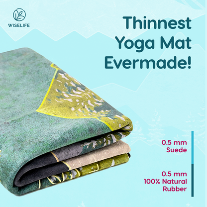 Travel Yoga Mat-Foldable-Arabian Night-1 mm thickness-with carry bag