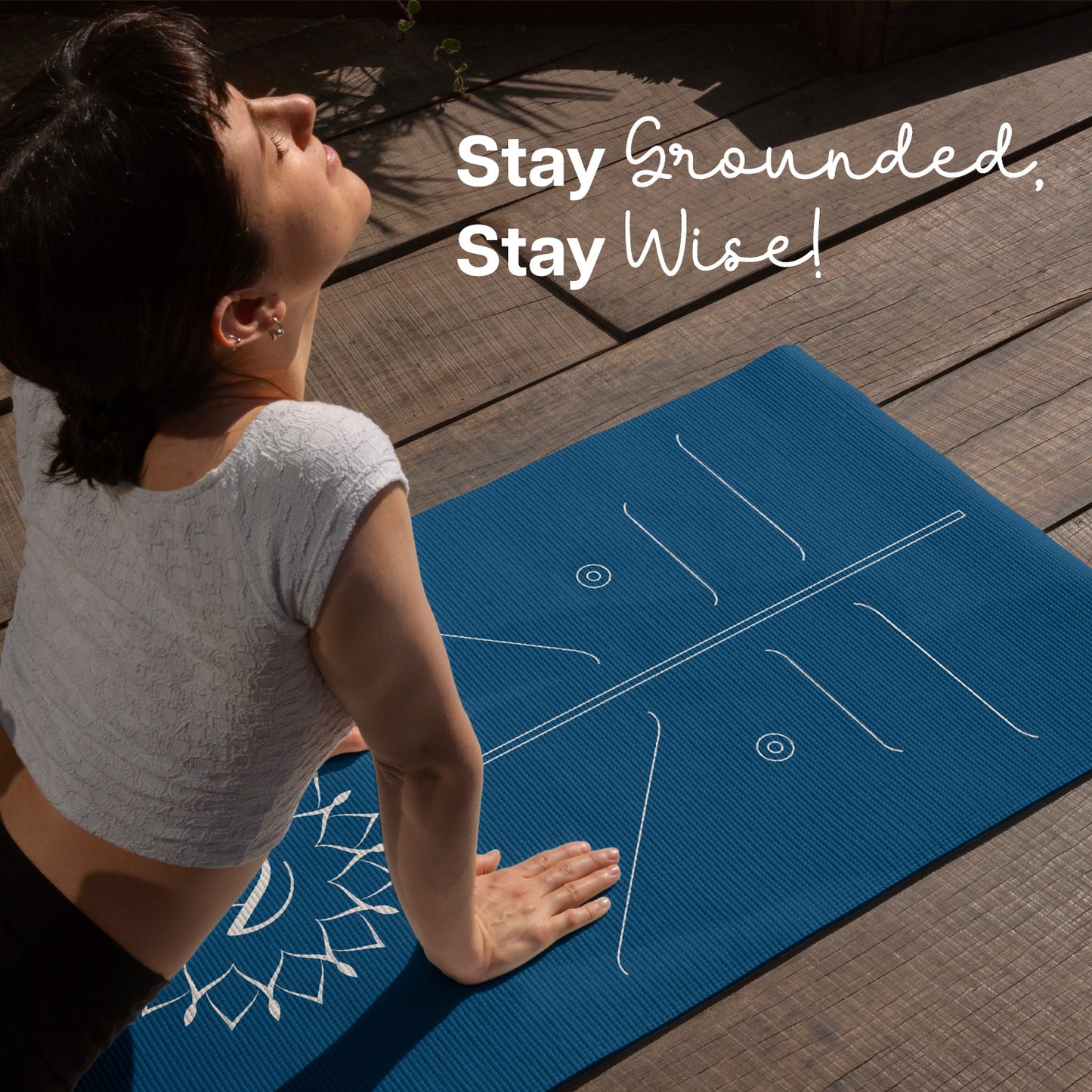 Lotus Alignment Yoga Mat