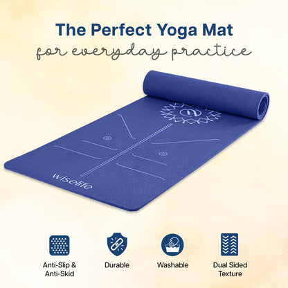 Lotus Alignment Yoga Mat