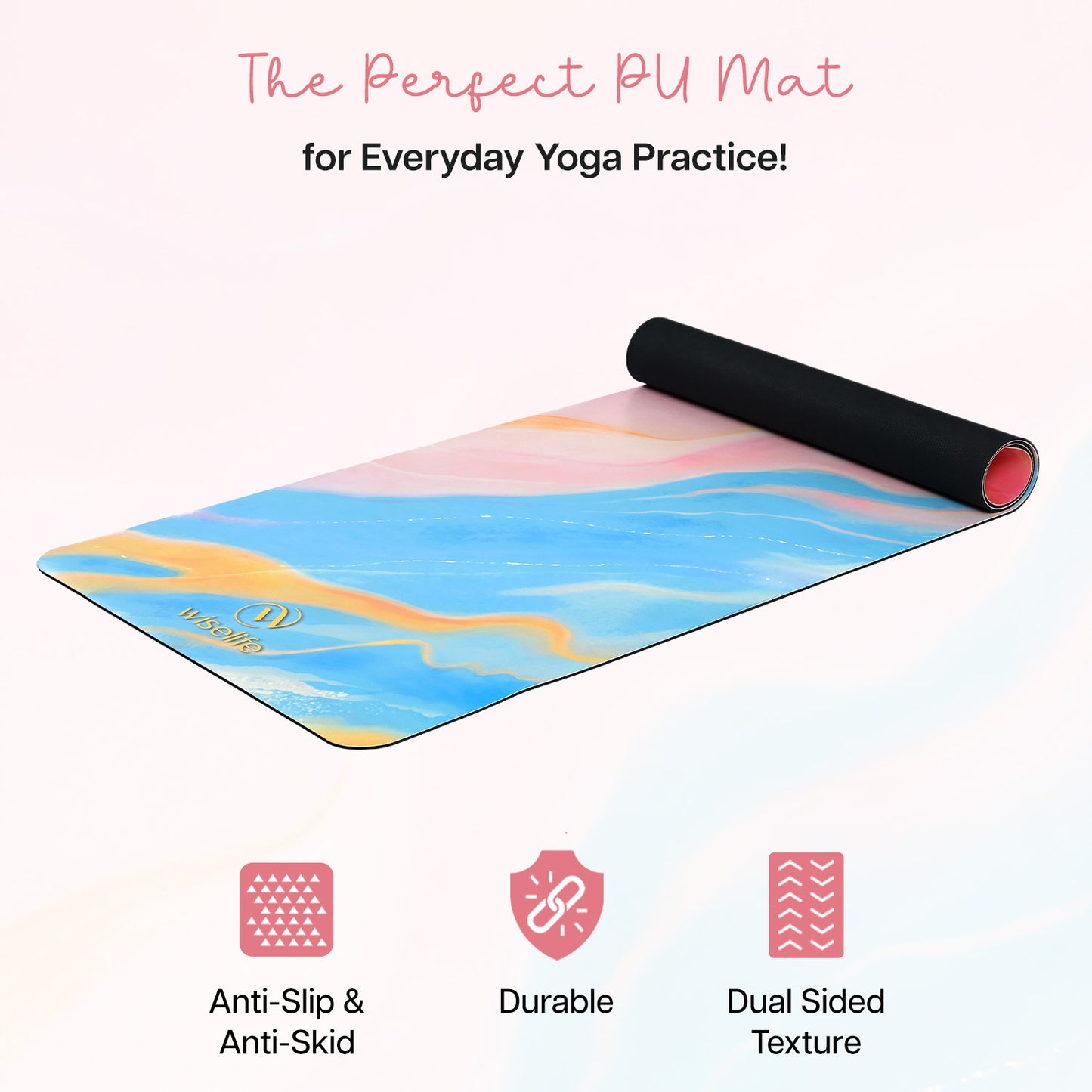 PU Printed Mat 6 mm- Abstract Marble