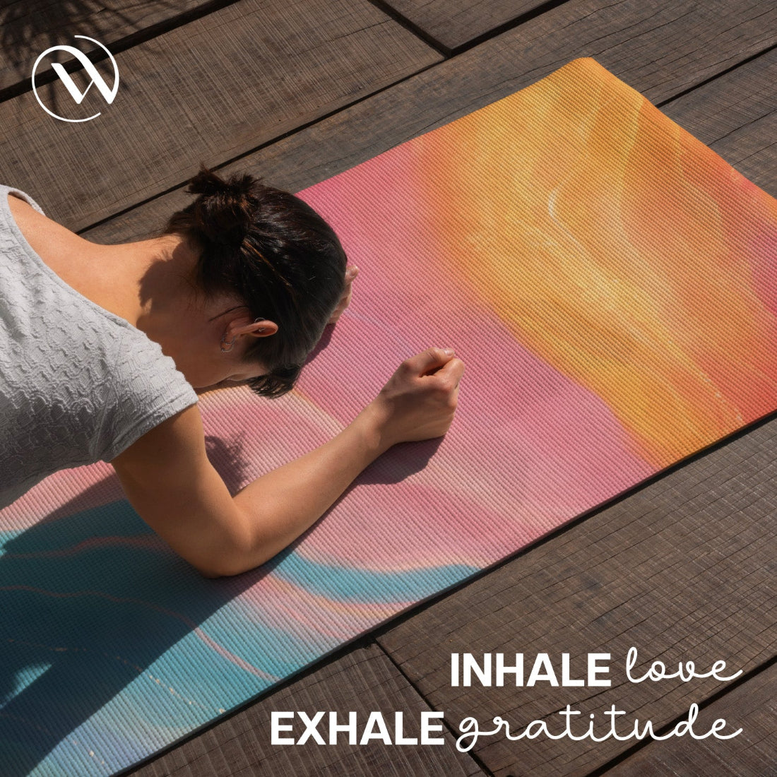 PU Printed Mat 6 mm- Abstract Marble